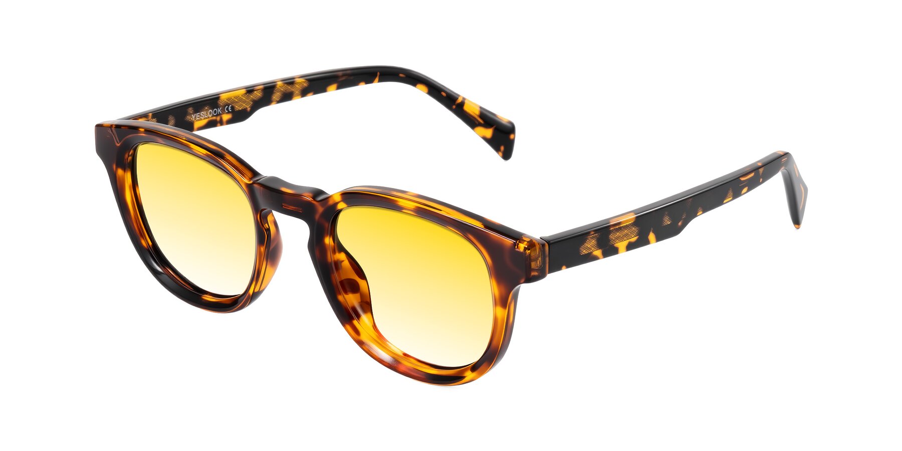 Angle of Iffer in Tortoise with Yellow Gradient Lenses