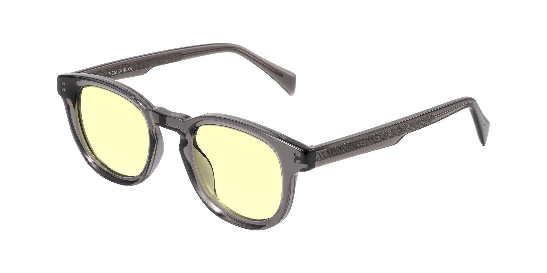 Angle of Iffer in Gray with Light Yellow Tinted Lenses