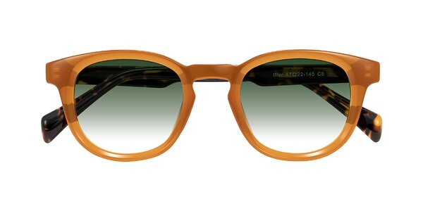 Front of Iffer in Caramel/Tortoise