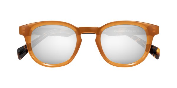 Front of Iffer in Caramel/Tortoise