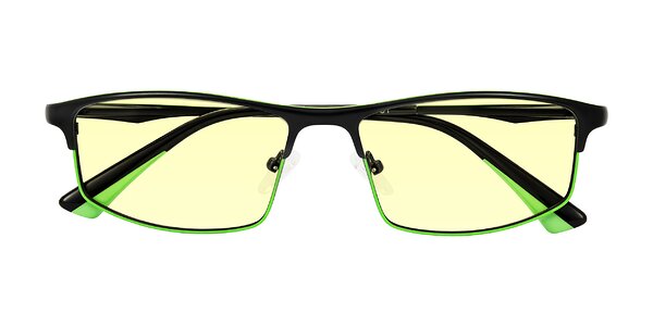 Front of Monnow in Black/Green