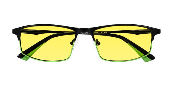 Front of Monnow in Black/Green