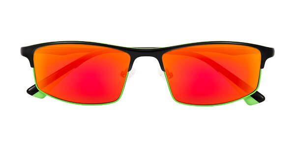 Front of Monnow in Black/Green