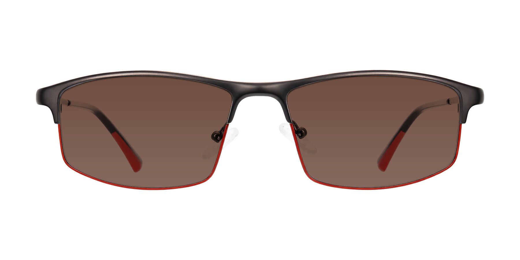 Monnow - Gray/Red Sunglasses