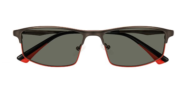 Front of Monnow in Gray/Red