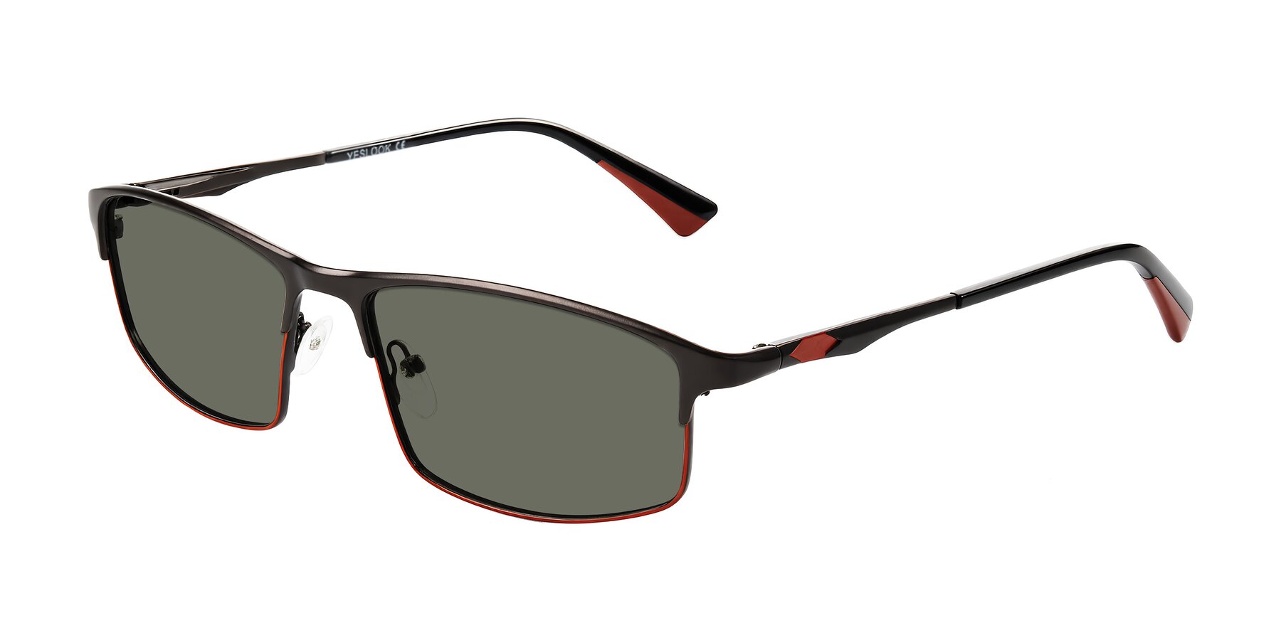 Angle of Monnow in Gray/Red with Gray Polarized Lenses