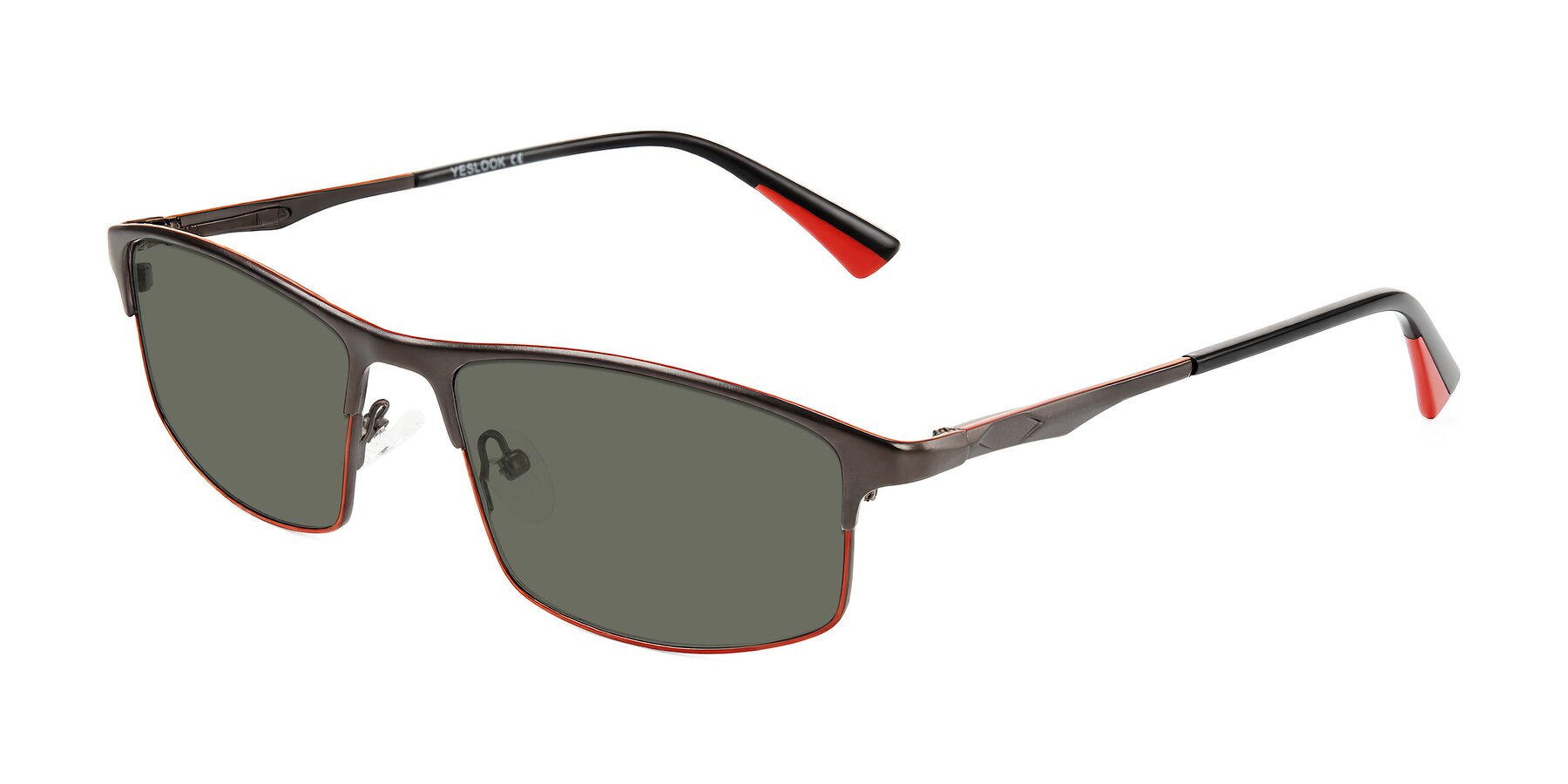 Angle of Monnow in Gray/Red with Gray Polarized Lenses