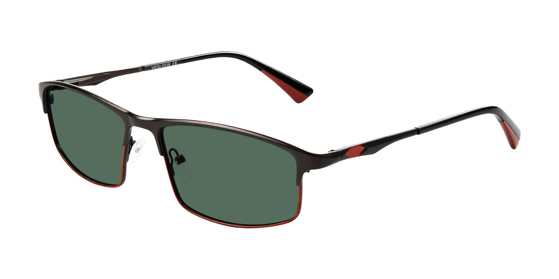 Angle of Monnow in Gray/Red with Green Polarized Lenses