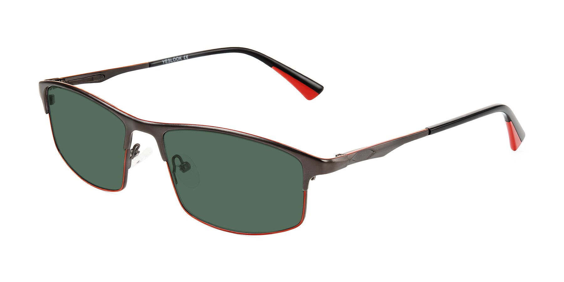 Angle of Monnow in Gray/Red with Green Polarized Lenses