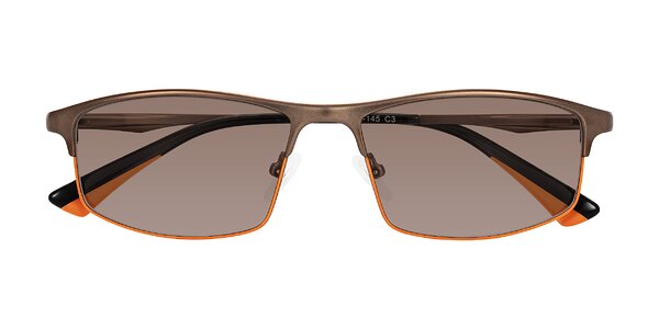 Front of Monnow in Brown/Orange