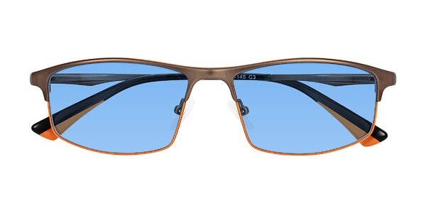 Front of Monnow in Brown/Orange