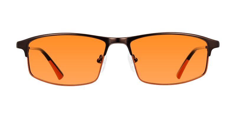 Monnow - Brown/Orange Tinted Sunglasses