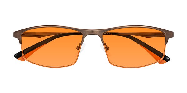 Front of Monnow in Brown/Orange