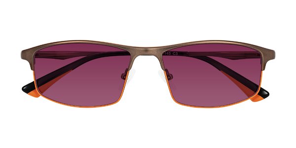Front of Monnow in Brown/Orange