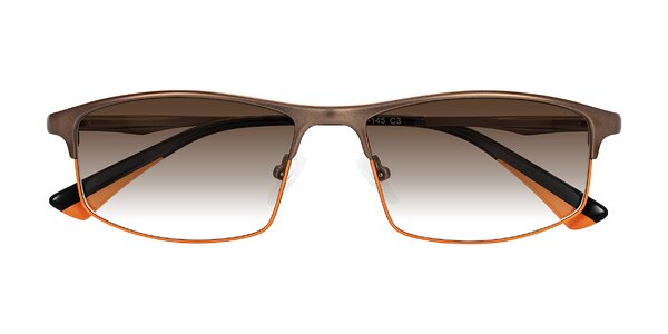 Front of Monnow in Brown/Orange