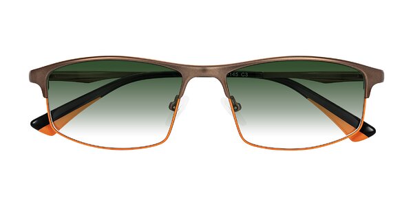 Front of Monnow in Brown/Orange