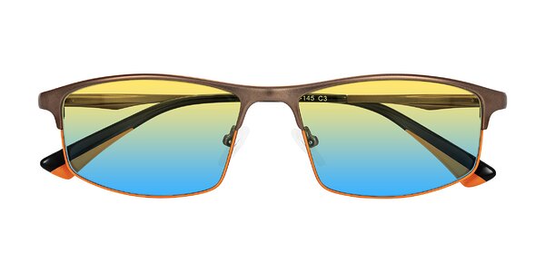 Front of Monnow in Brown/Orange