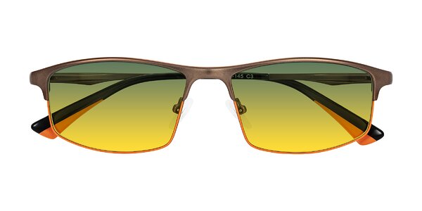 Front of Monnow in Brown/Orange