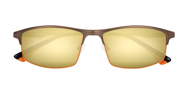 Front of Monnow in Brown/Orange