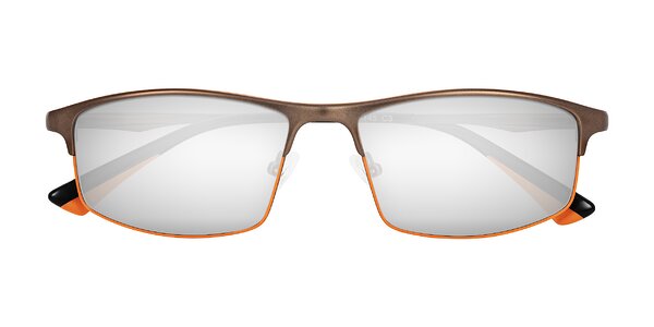 Front of Monnow in Brown/Orange