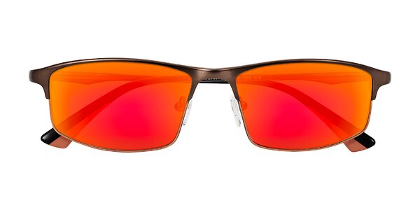 Front of Monnow in Brown/Orange