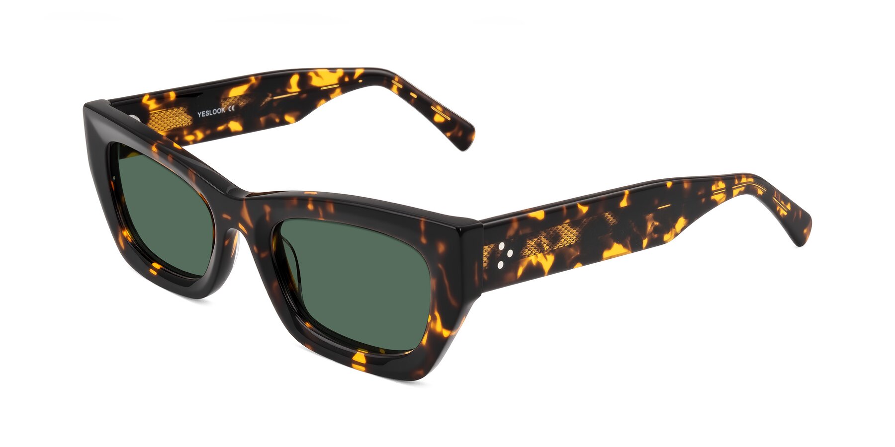 Angle of Rex in Tortoise with Green Polarized Lenses