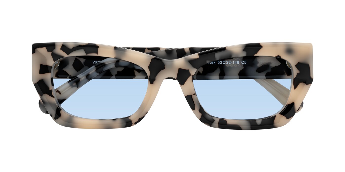 Rex - Ivory Tortoise Tinted Sunglasses