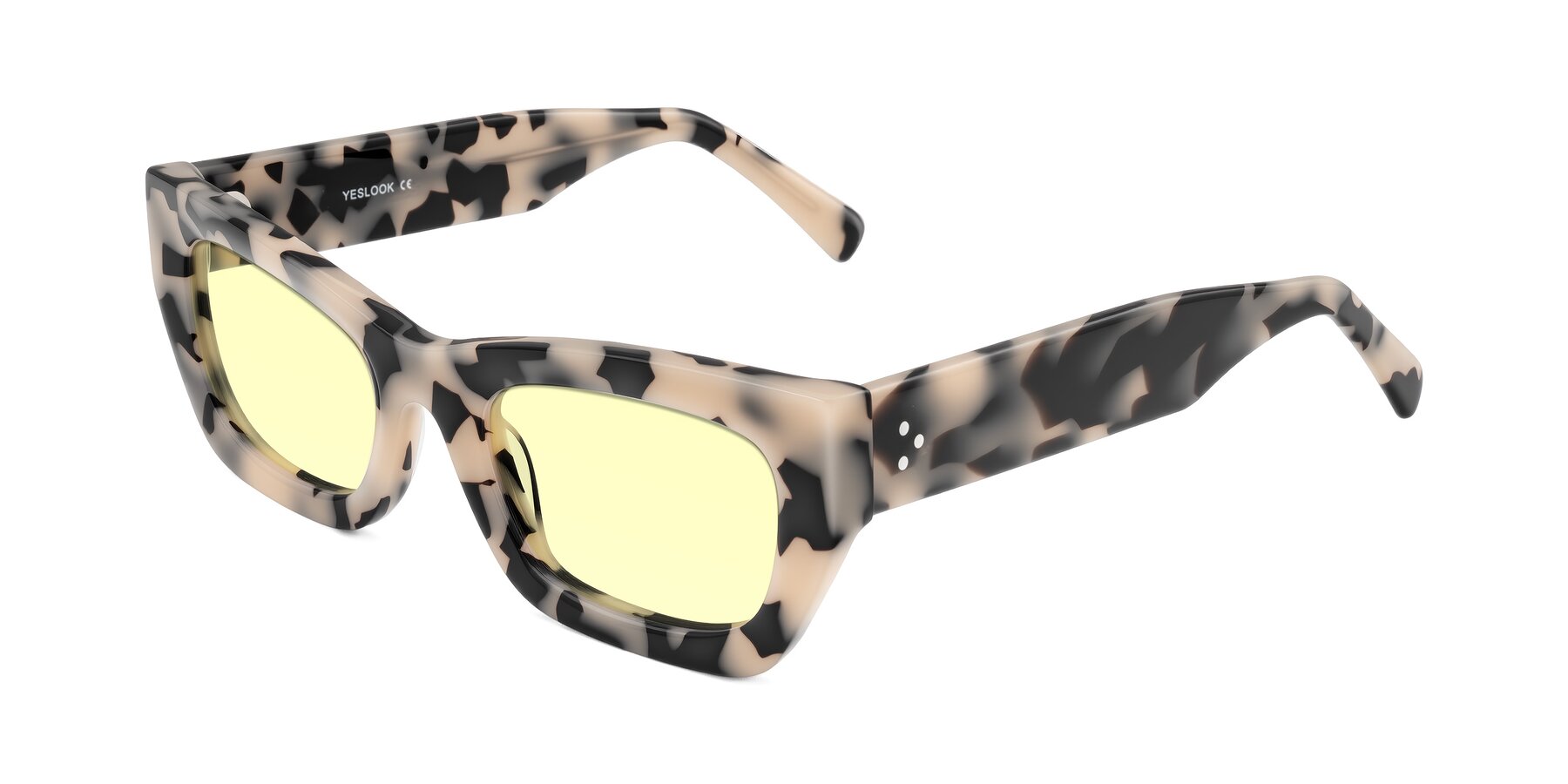 Angle of Rex in Ivory Tortoise with Light Yellow Tinted Lenses