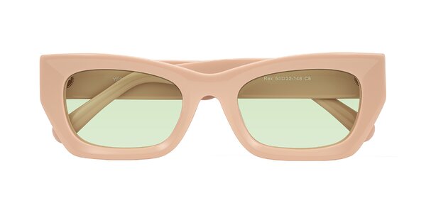 Front of Rex in Pale Salmon