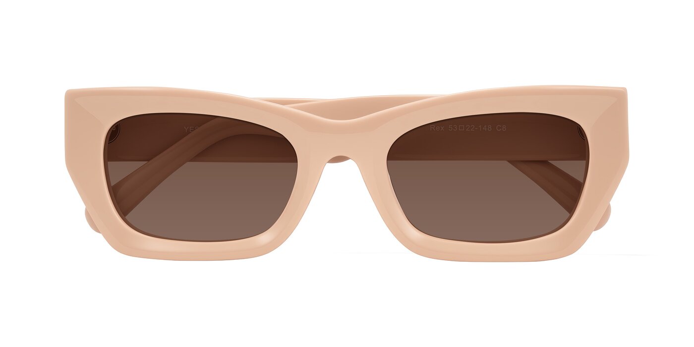 Rex - Pale Salmon Tinted Sunglasses