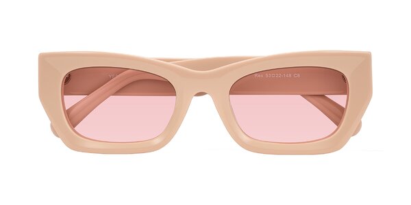 Front of Rex in Pale Salmon