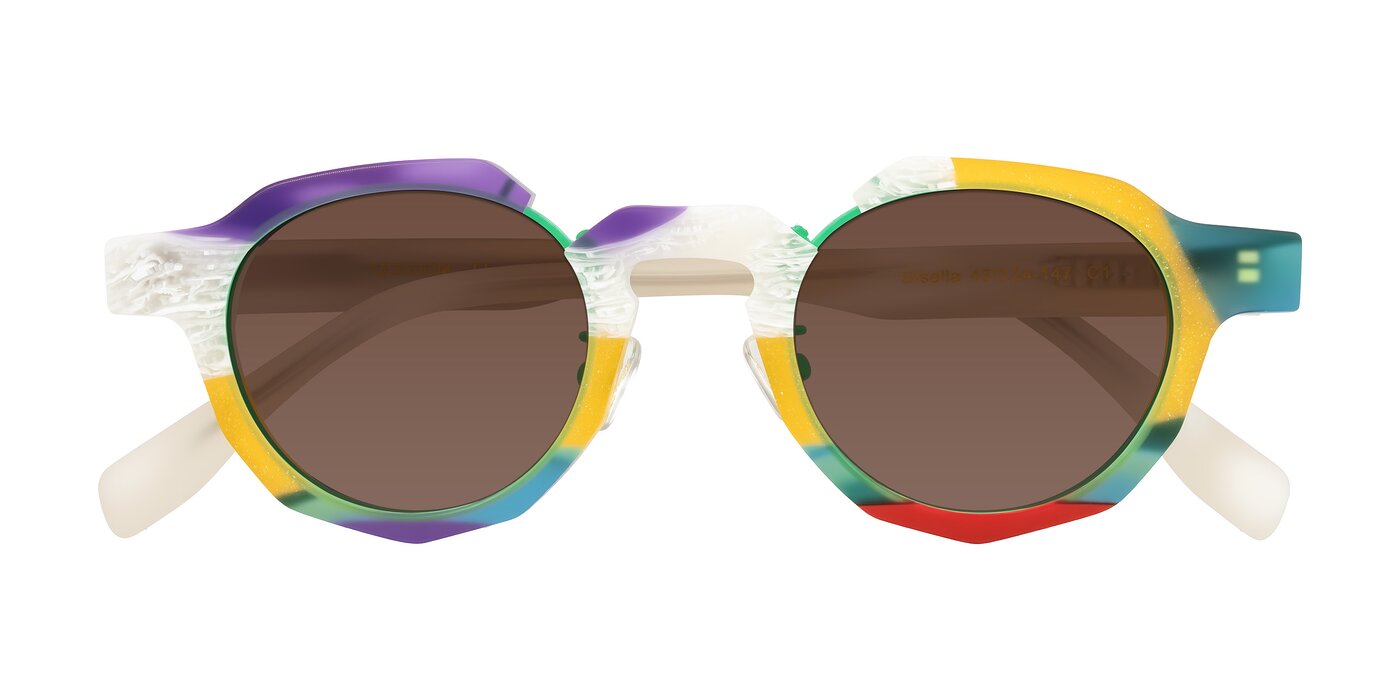 Gisella - Matte Fruits Tinted Sunglasses