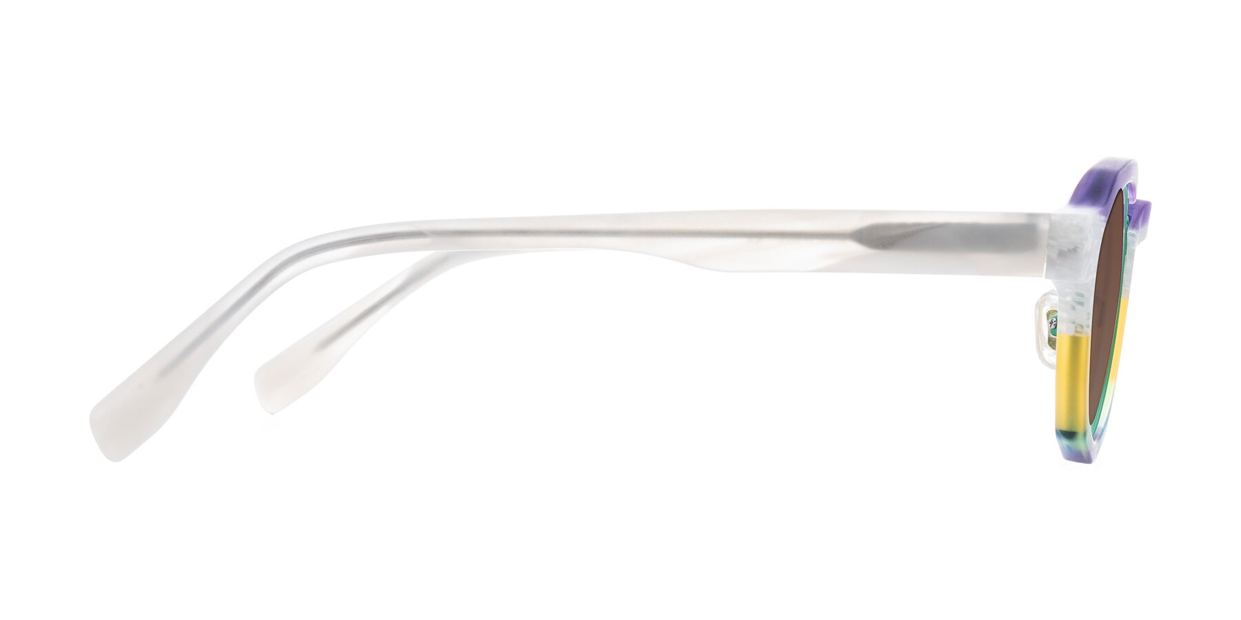 Side of Gisella in Matte Fruits with Brown Tinted Lenses