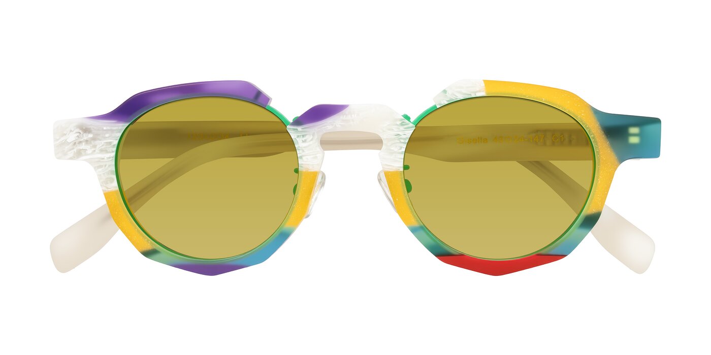 Gisella - Matte Fruits Tinted Sunglasses