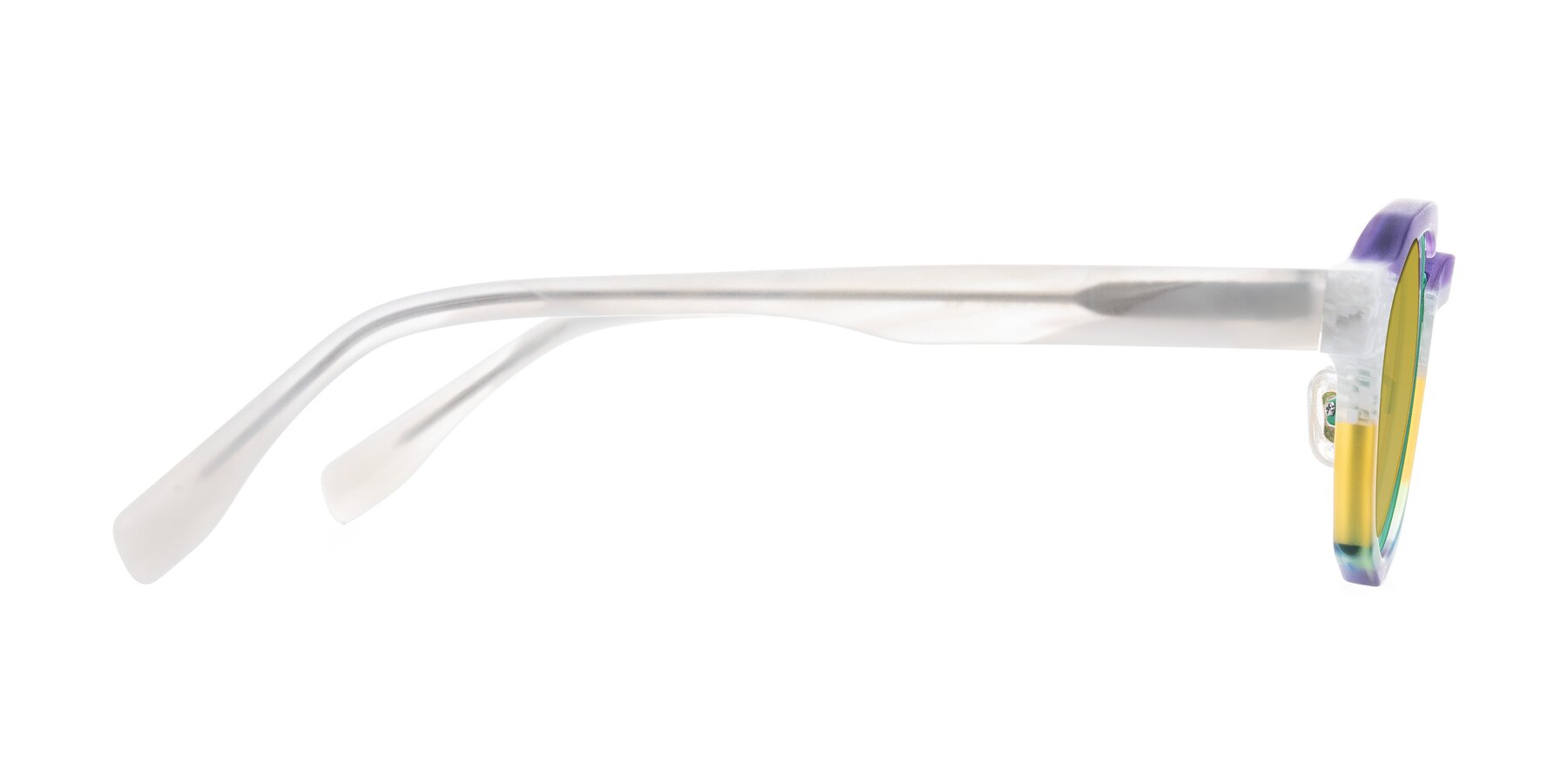 Side of Gisella in Matte Fruits with Champagne Tinted Lenses