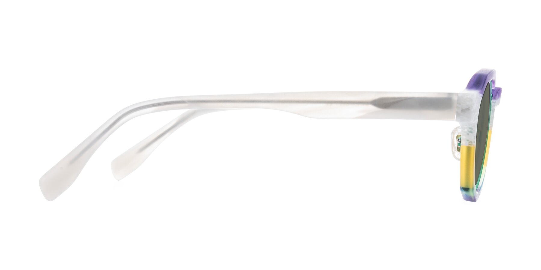 Side of Gisella in Matte Fruits with Gray Polarized Lenses