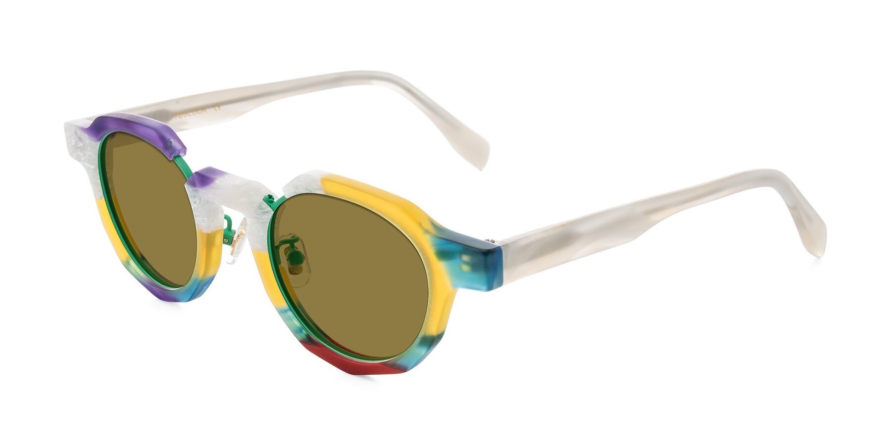 Angle of Gisella in Matte Fruits with Brown Polarized Lenses