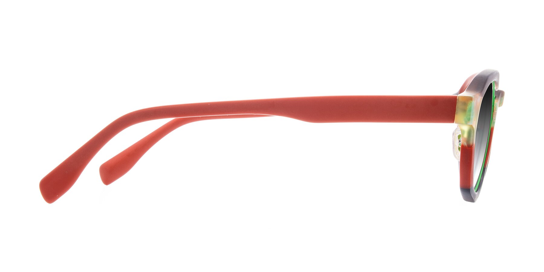 Side of Gisella in Matte Garden with Gray Gradient Lenses