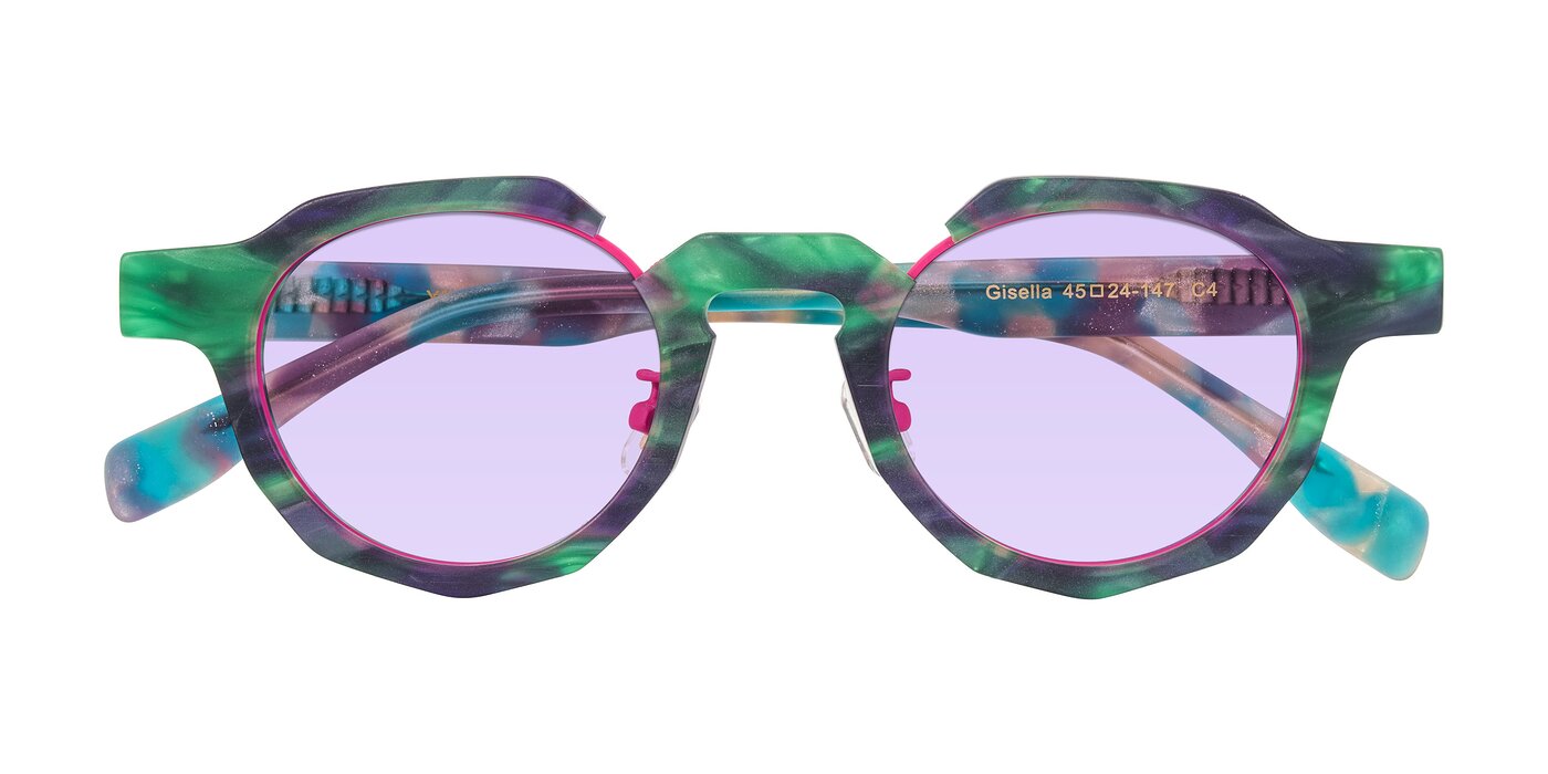 Gisella - Matte Aurora Tinted Sunglasses