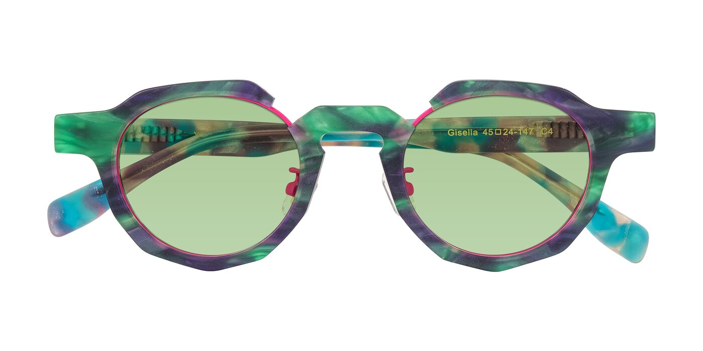 Gisella - Matte Aurora Tinted Sunglasses