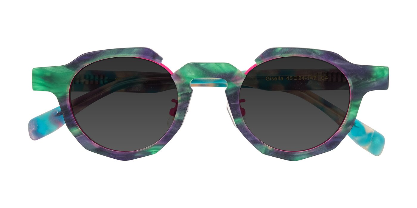 Gisella - Matte Aurora Tinted Sunglasses