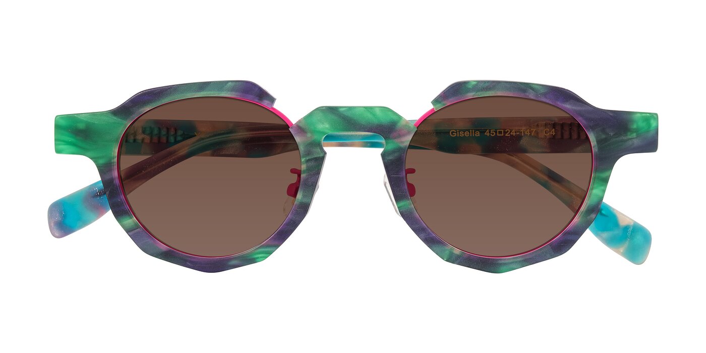Gisella - Matte Aurora Tinted Sunglasses