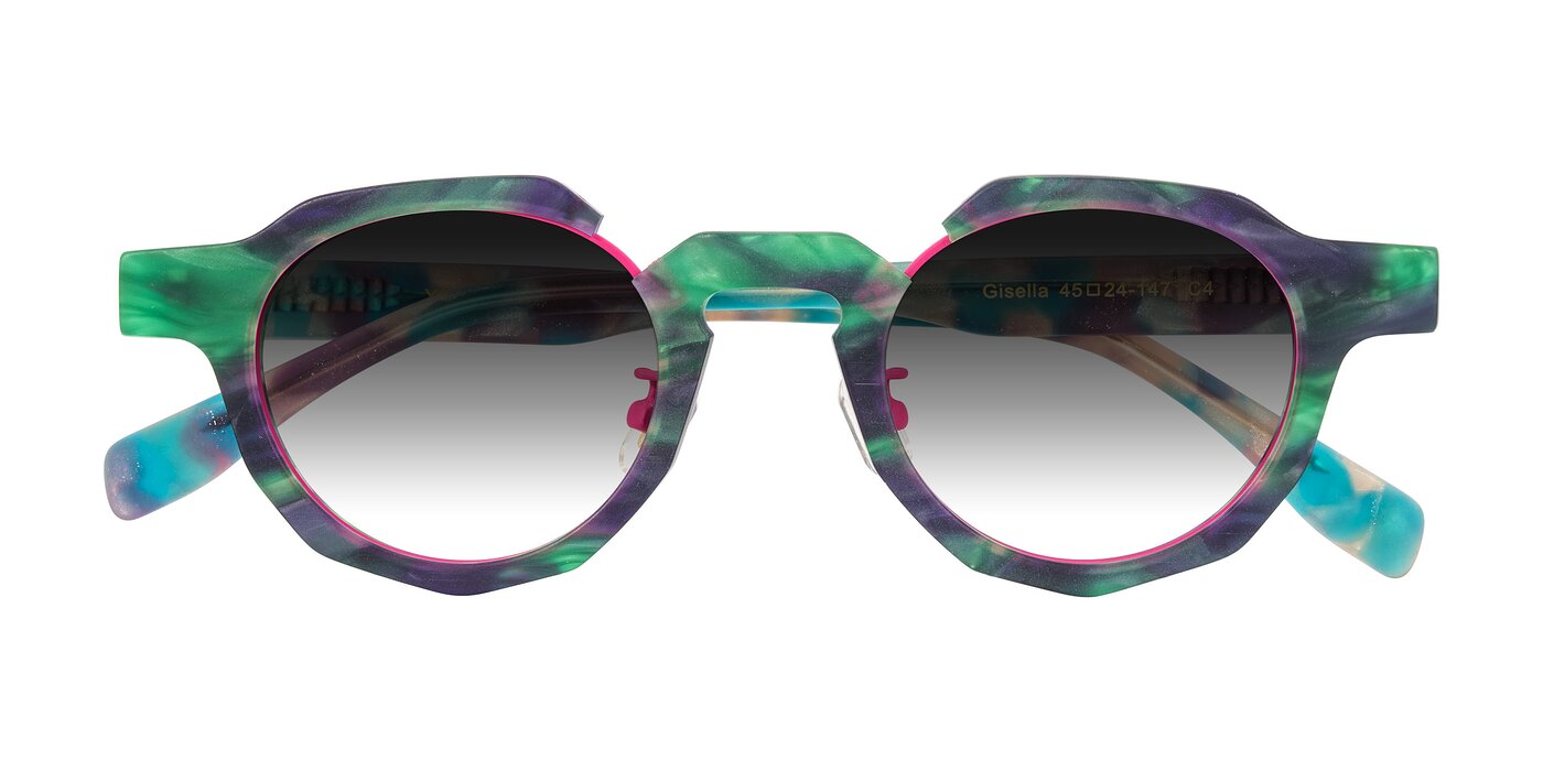 Gisella - Matte Aurora Gradient Sunglasses