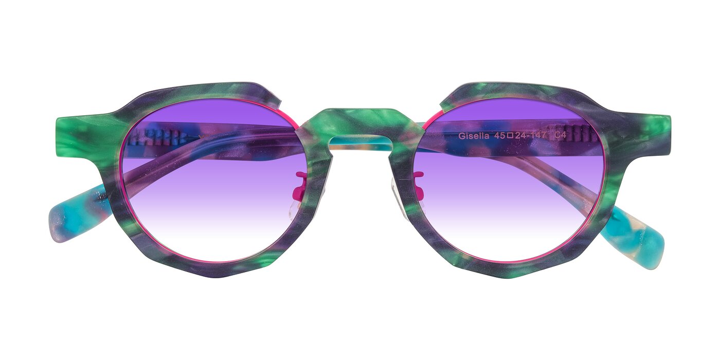 Gisella - Matte Aurora Gradient Sunglasses
