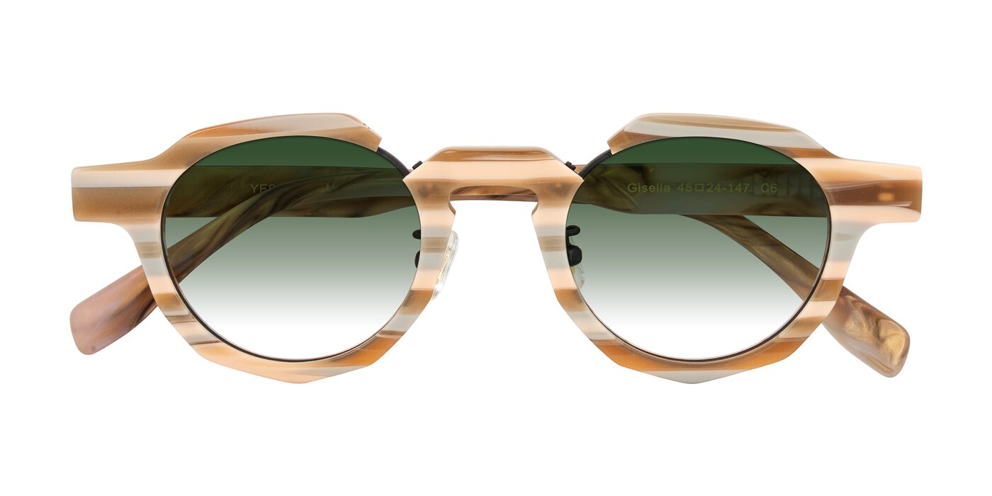 Gisella - Matte Canyon Gradient Sunglasses