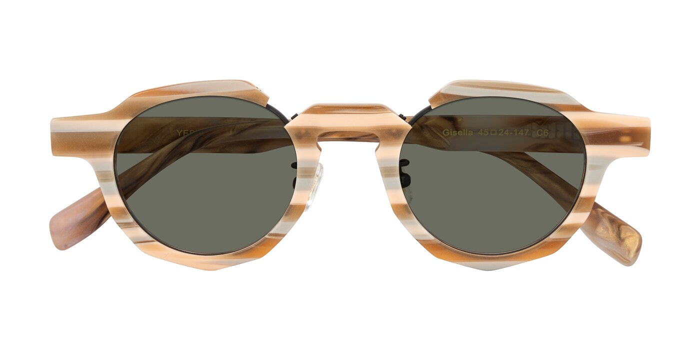 Gisella - Matte Canyon Polarized Sunglasses