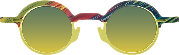 Neon Sun Retro Vintage Designer Round Gradient Sunglasses With Green neon-sun-retro-vintage-designer-round-gradient-sunglasses-with-green
