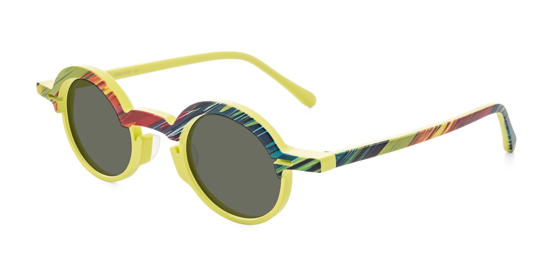 Angle of Maizel in Neon Sun with Gray Polarized Lenses