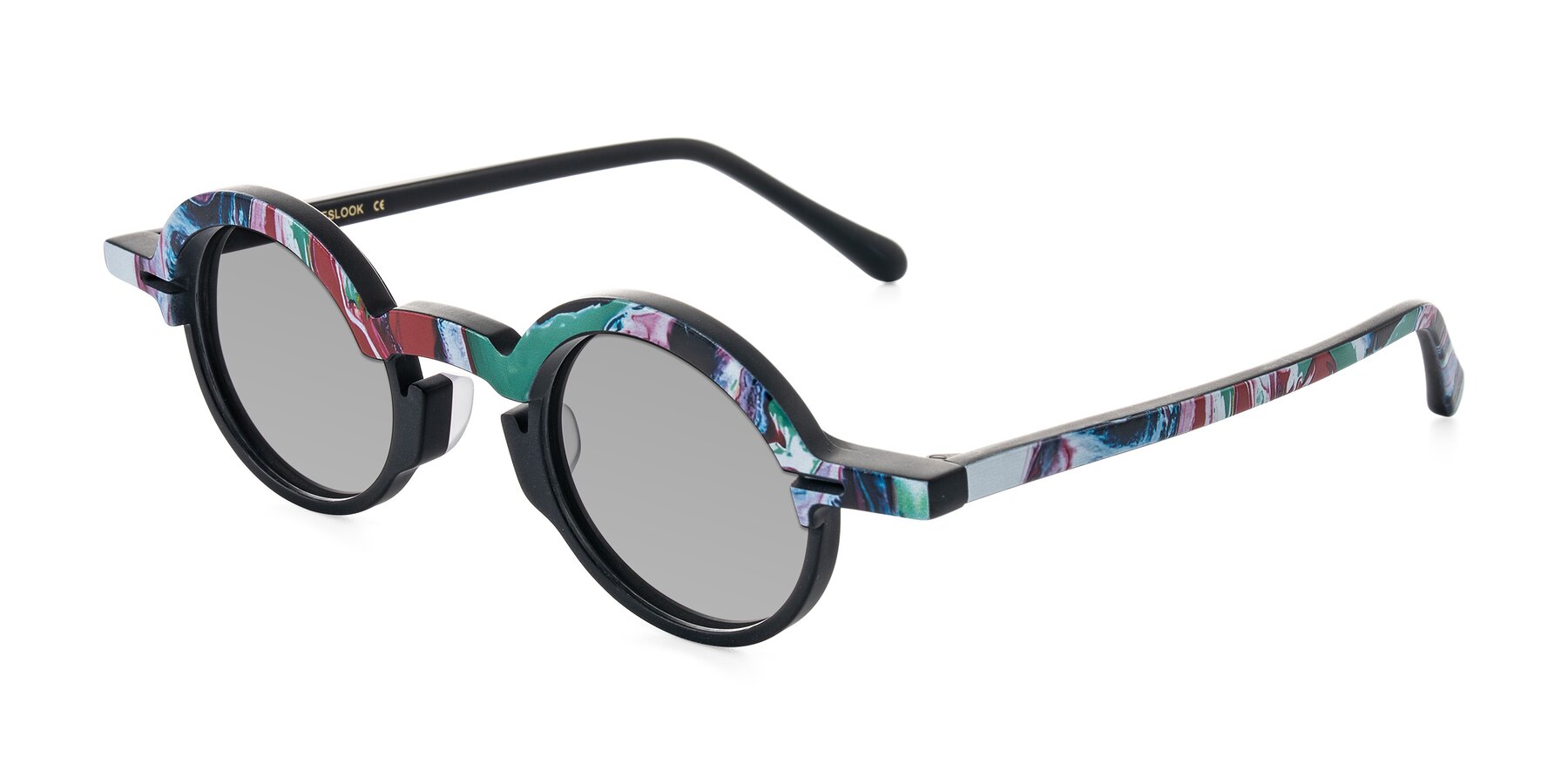 Angle of Maizel in Deep Night with Light Gray Tinted Lenses