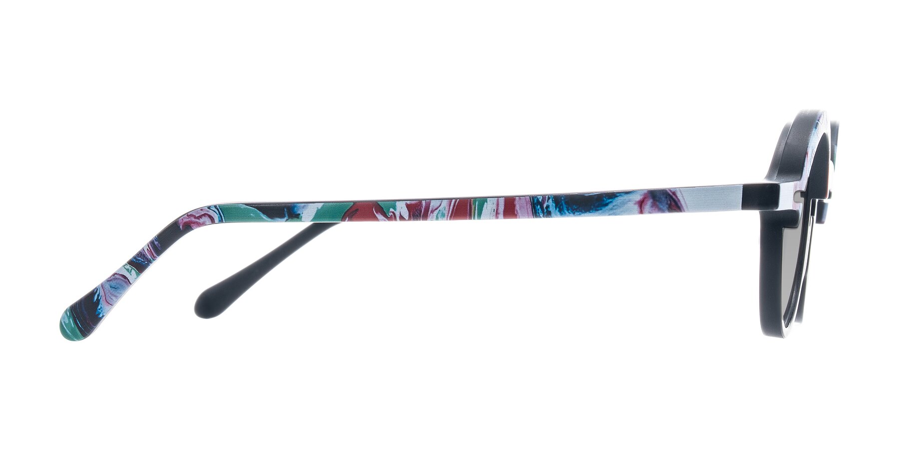 Side of Maizel in Deep Night with Light Gray Tinted Lenses